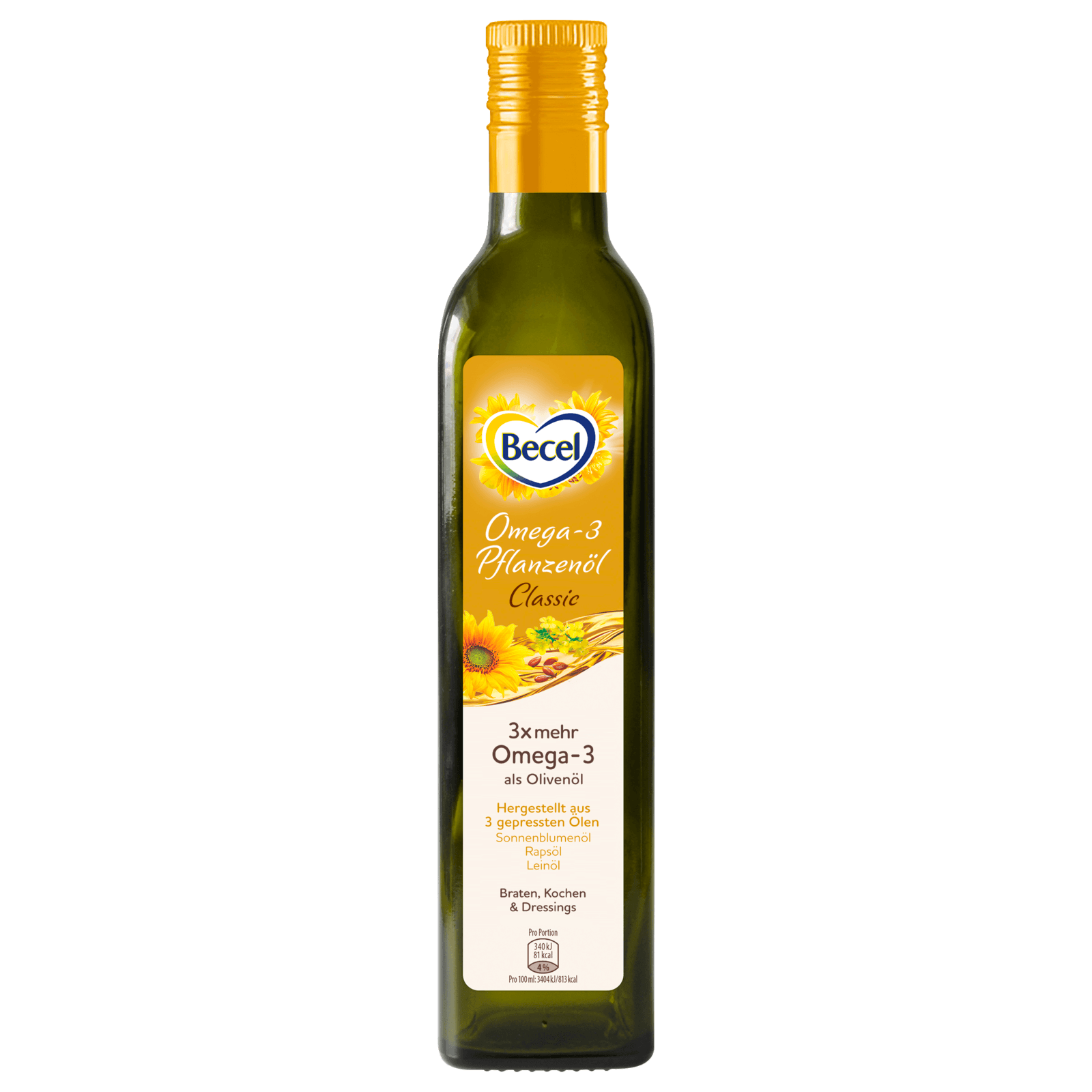 Becel Omega-3 Pflanzenöl Classic 500ml