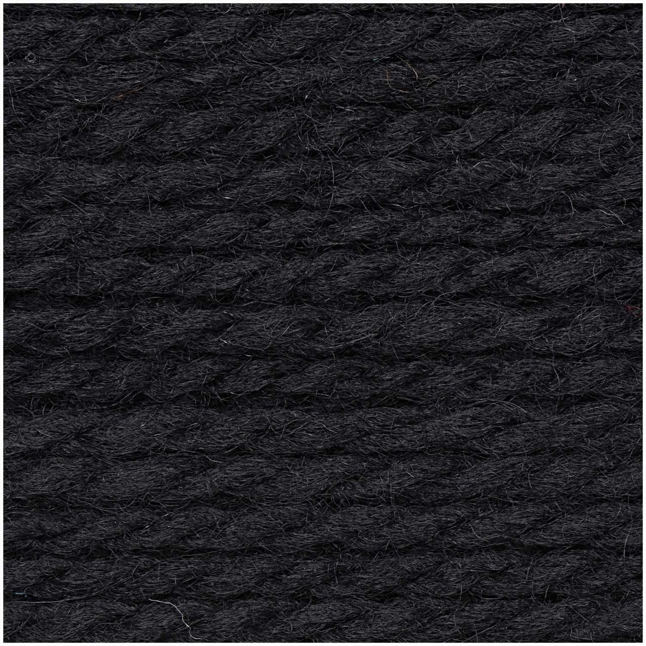 Rico Design Creative Soft Wool aran 100g 300m schwarz