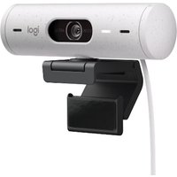 Logitech Brio 500 Full HD USB-C Webcam, Off-White