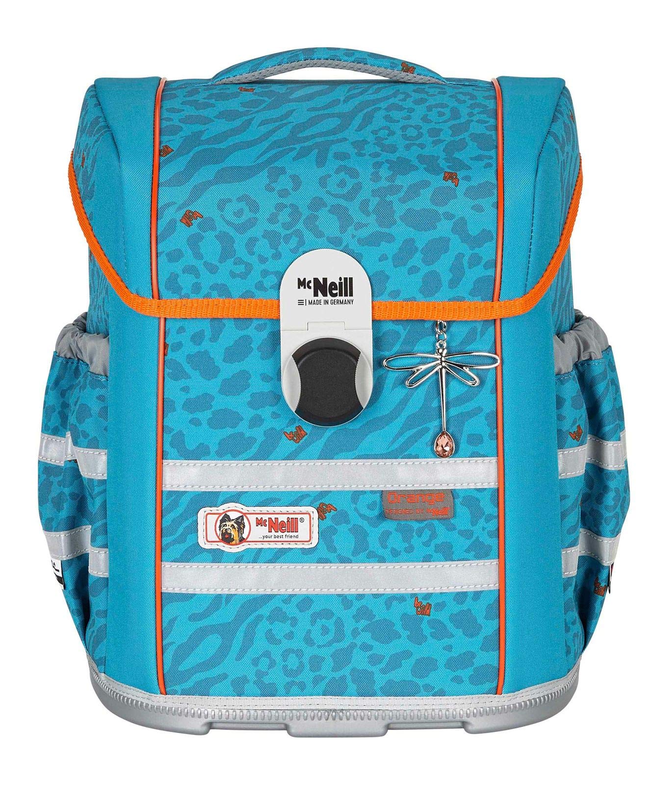 McNeill Schulrucksack Ergo Mac Set 4tlg. Blau, Orange