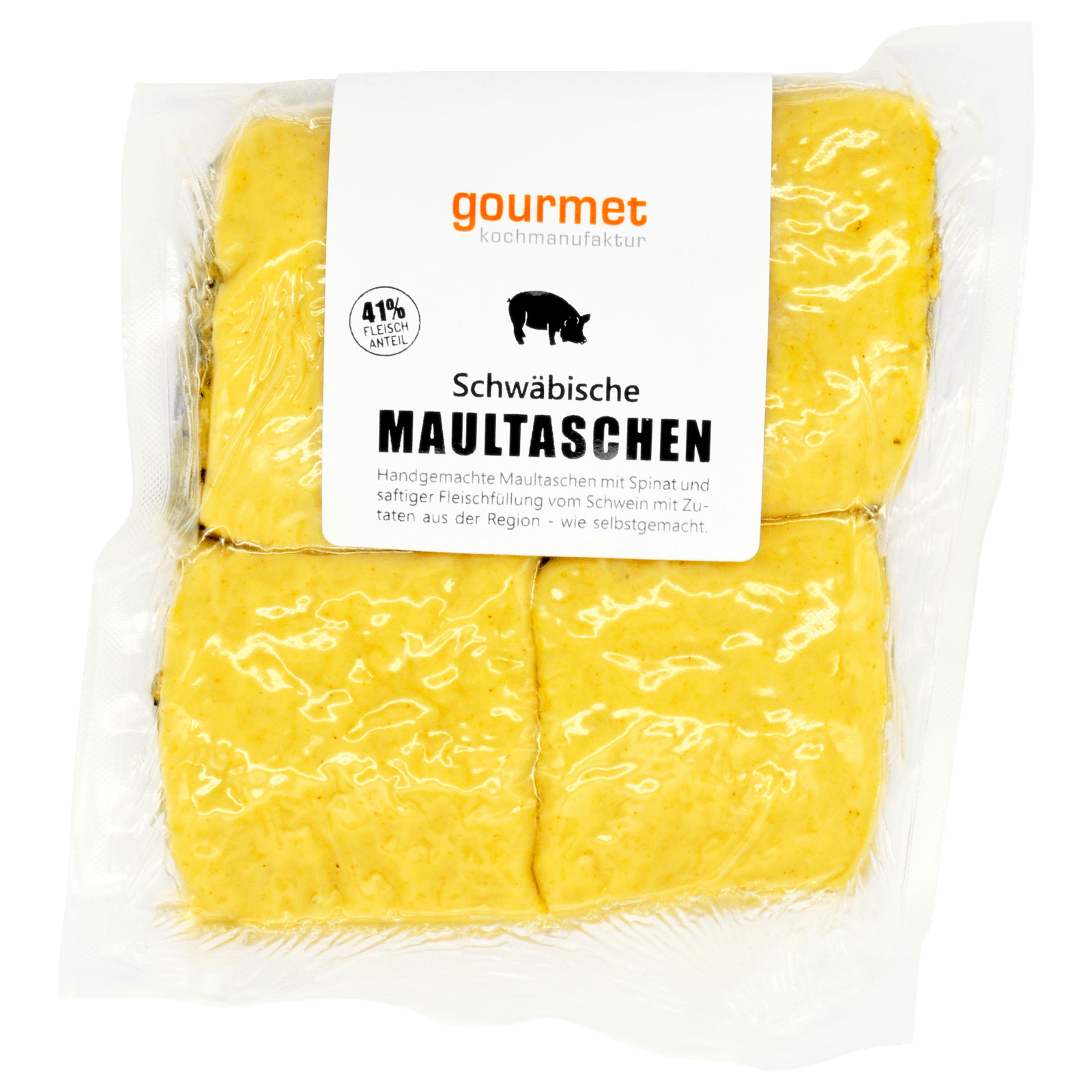 Gourmet Kochmanufaktur Schwäbische Maultaschen 4 Stück