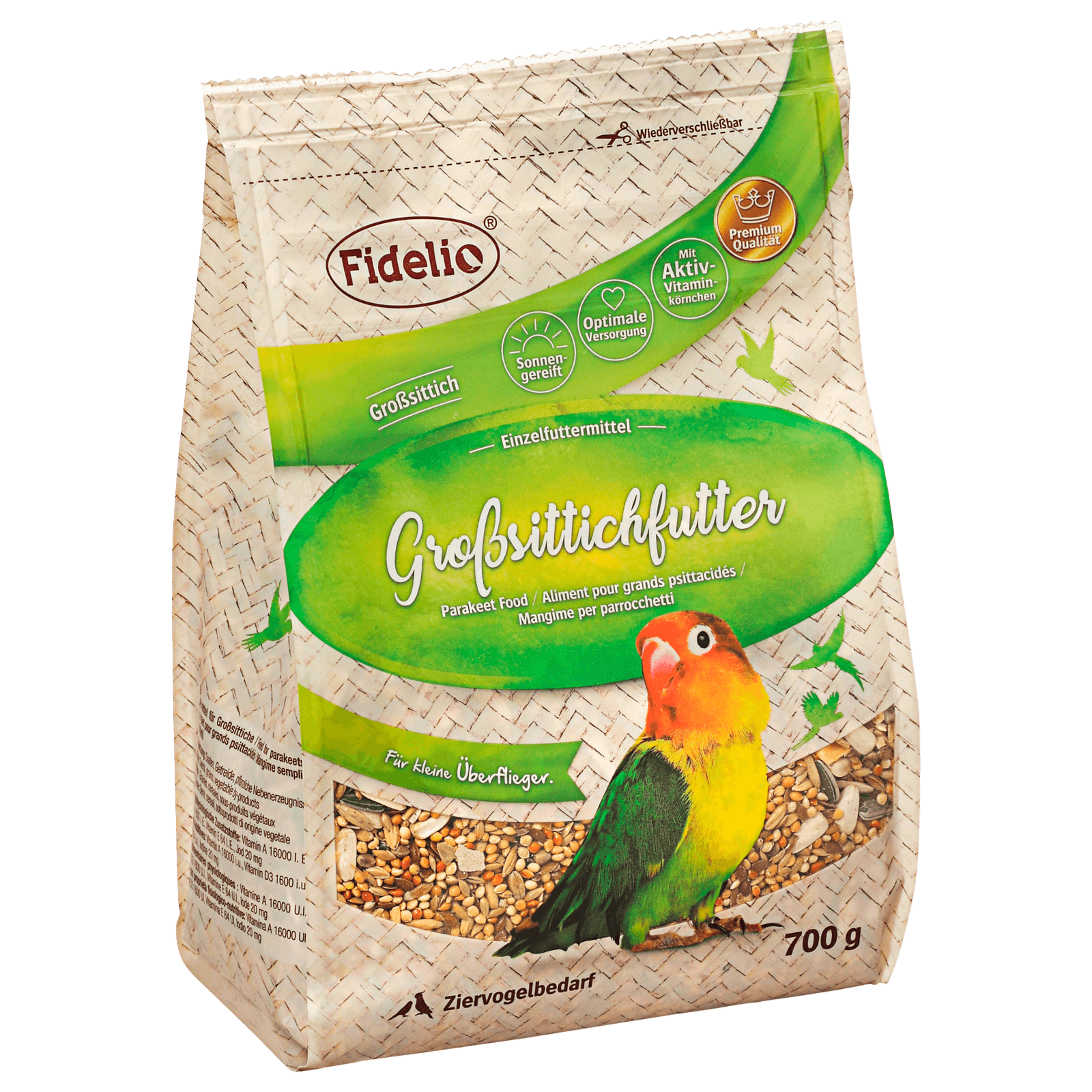 Fidelio Großsittichfutter 700g