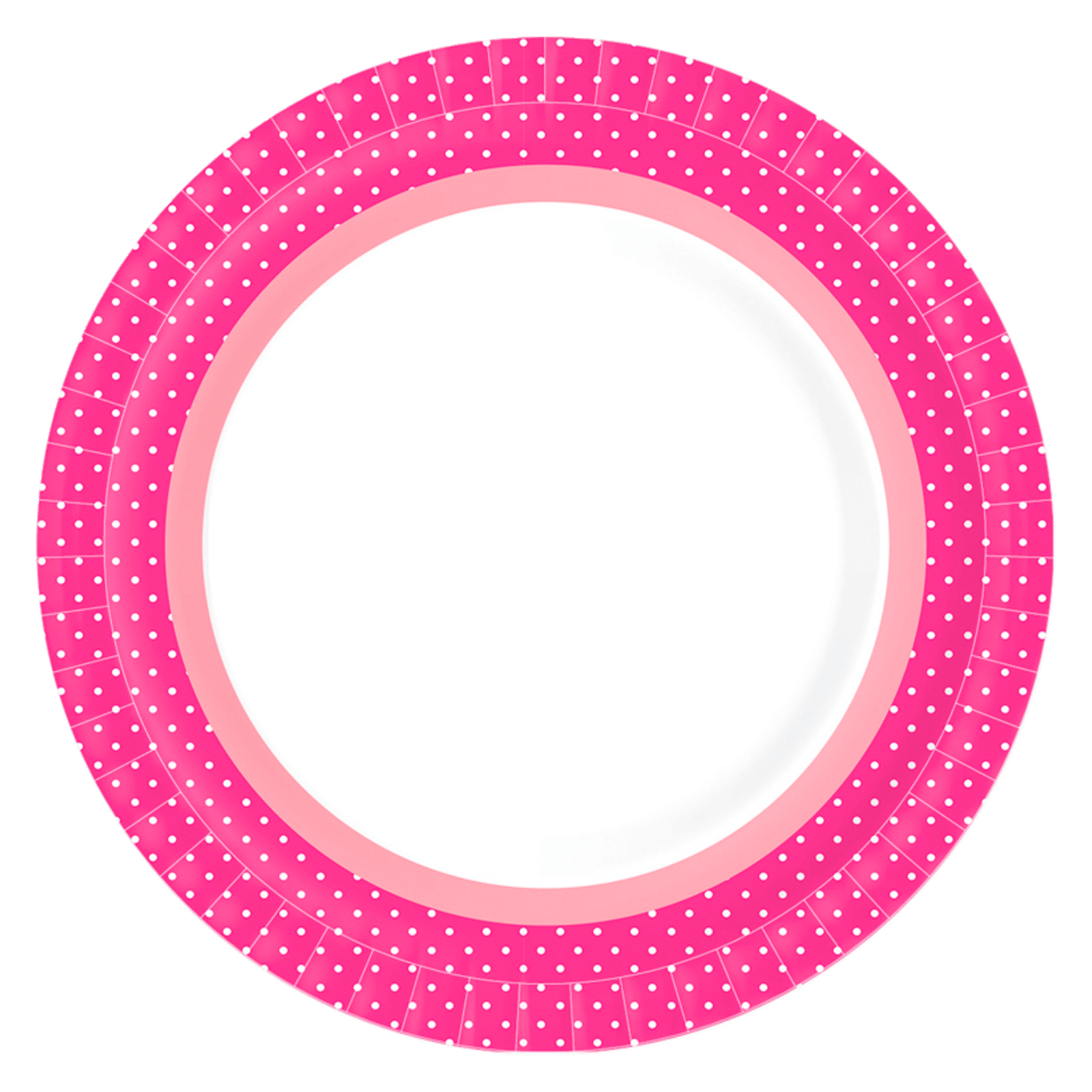 Duni Teller Brook Pink 22cm 10 Stück