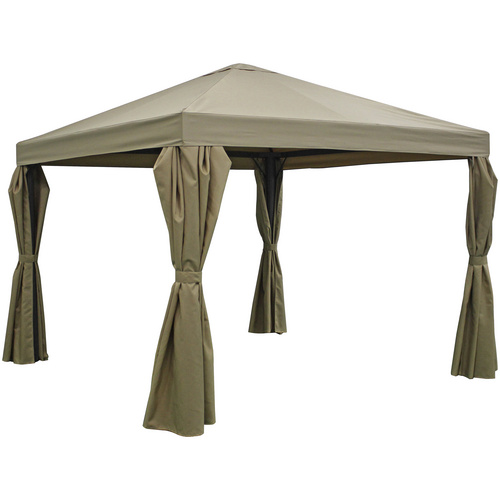 BELLAVISTA Seitenteile, Breite: 300 cm, Polyester, hellbraun