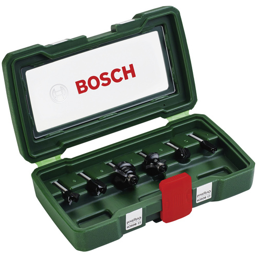 BOSCH Fräser-Set, Hartmetall - bunt