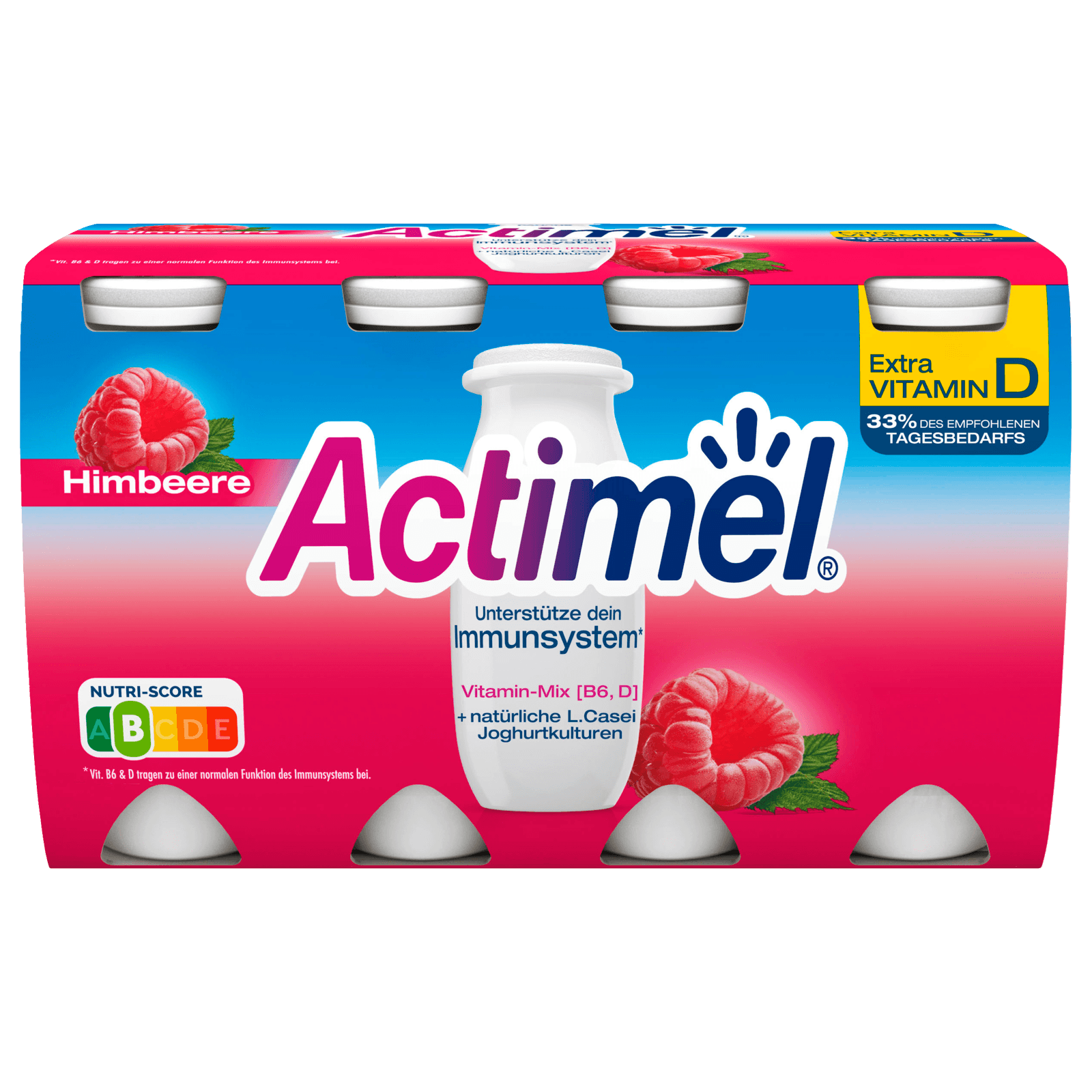 Danone Actimel Drink Himbeere 8x100g