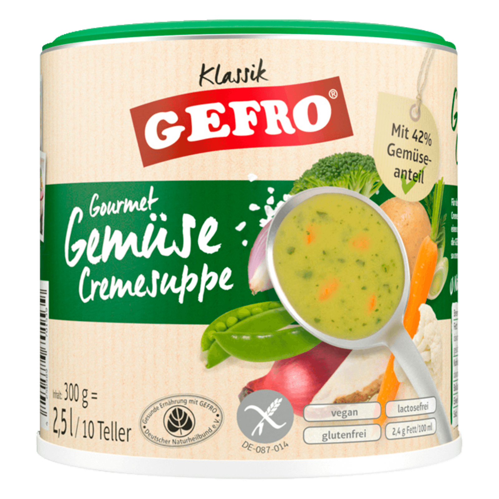 Gefro Gourmet Gemüse Cremesuppe glutenfrei 300g