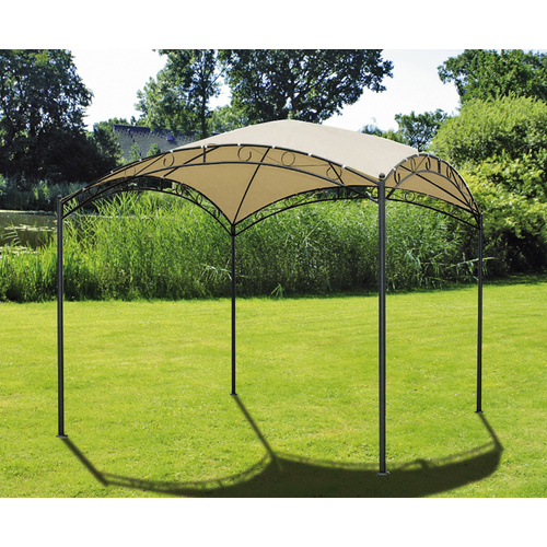 GARDEN PLEASURE Pavillon »HUDSON«, quadratisch, BxT: 295 x 295 cm - grau