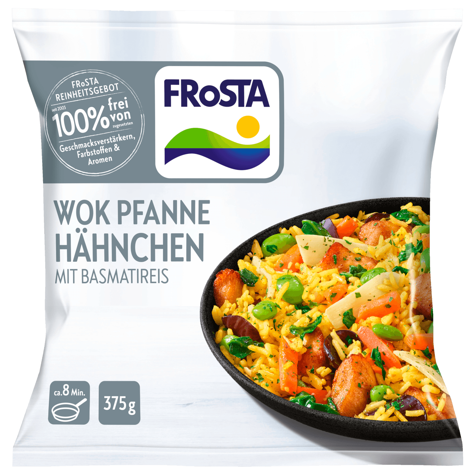 Frosta Wok Pfanne Hähnchen 375g