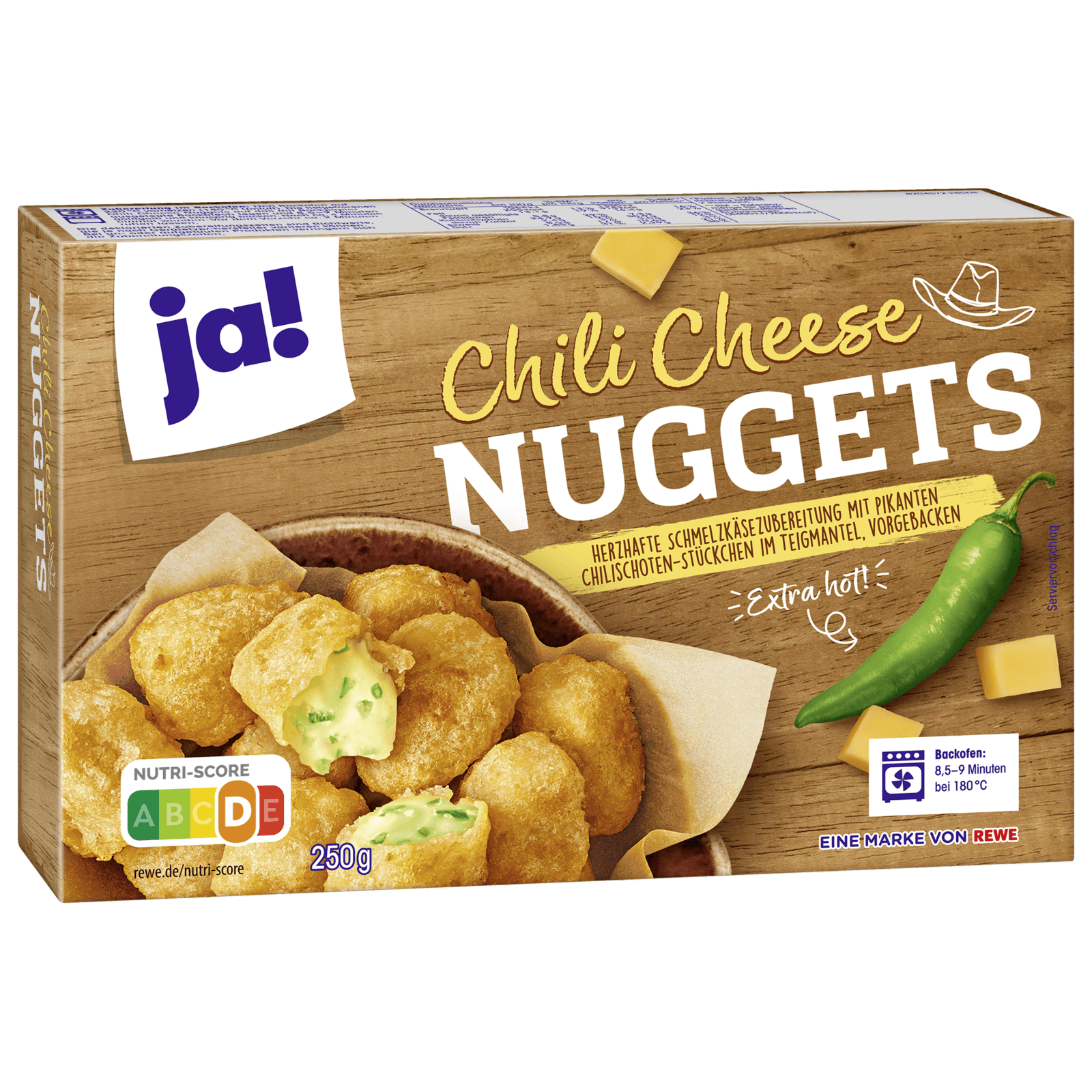 ja! Chili Cheese Nuggets 250g