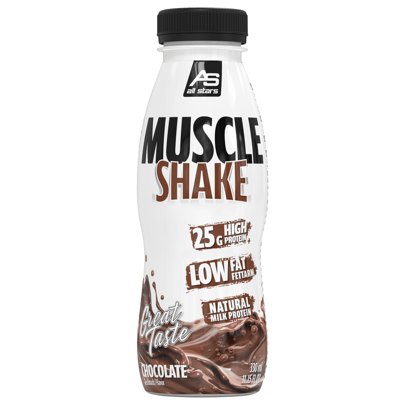 All Stars Muscle Shake Chocolate 0,33l