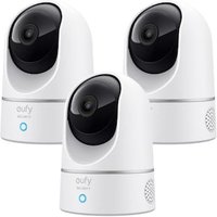 eufy Überwachungskamera 2K Indoor Neigen & Schwenken, 3er Pack