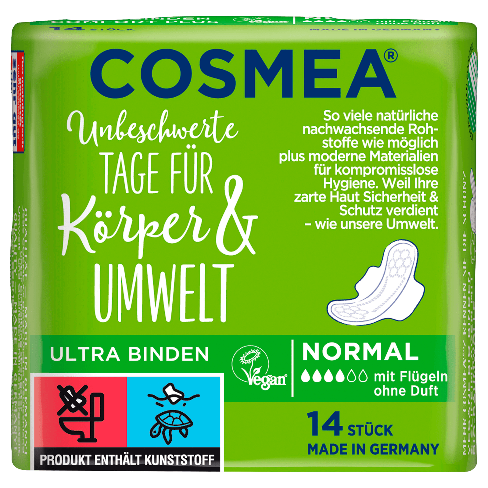 Cosmea Binden Ultra normal Plus 14 Stück