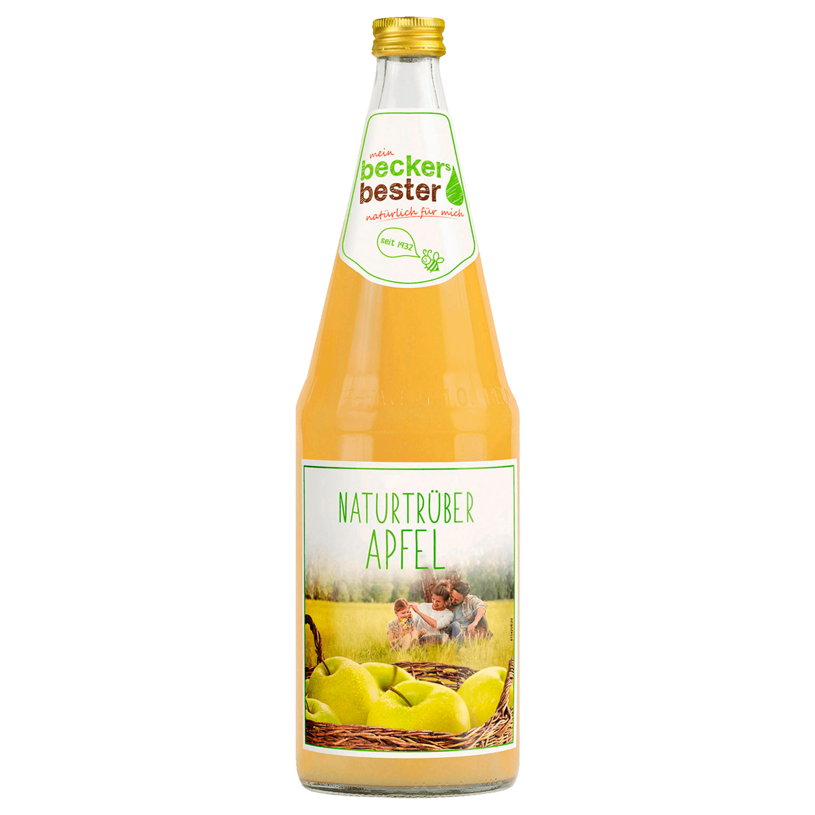 Beckers Bester Apfelsaft Naturtrüb 1l