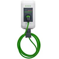 Keba Wallbox KeContact P30 c-series EN Type2 6m Cable 22kW-RFID-MID - Green Edit
