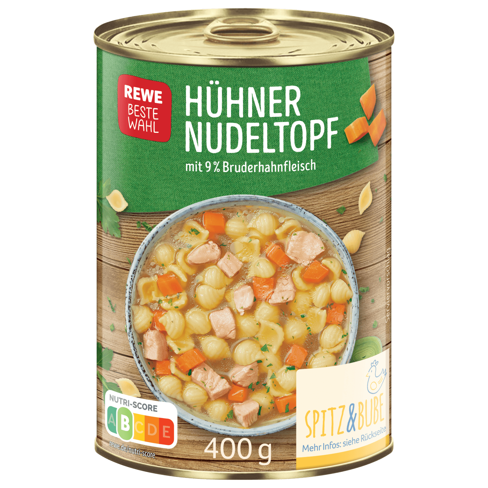 REWE Beste Wahl Hühner Nudeltopf 400g