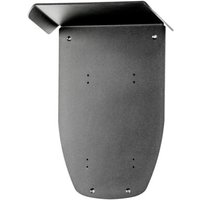 Pracht Regenschutzdach mit Wandhalterung schwarz NRG9001