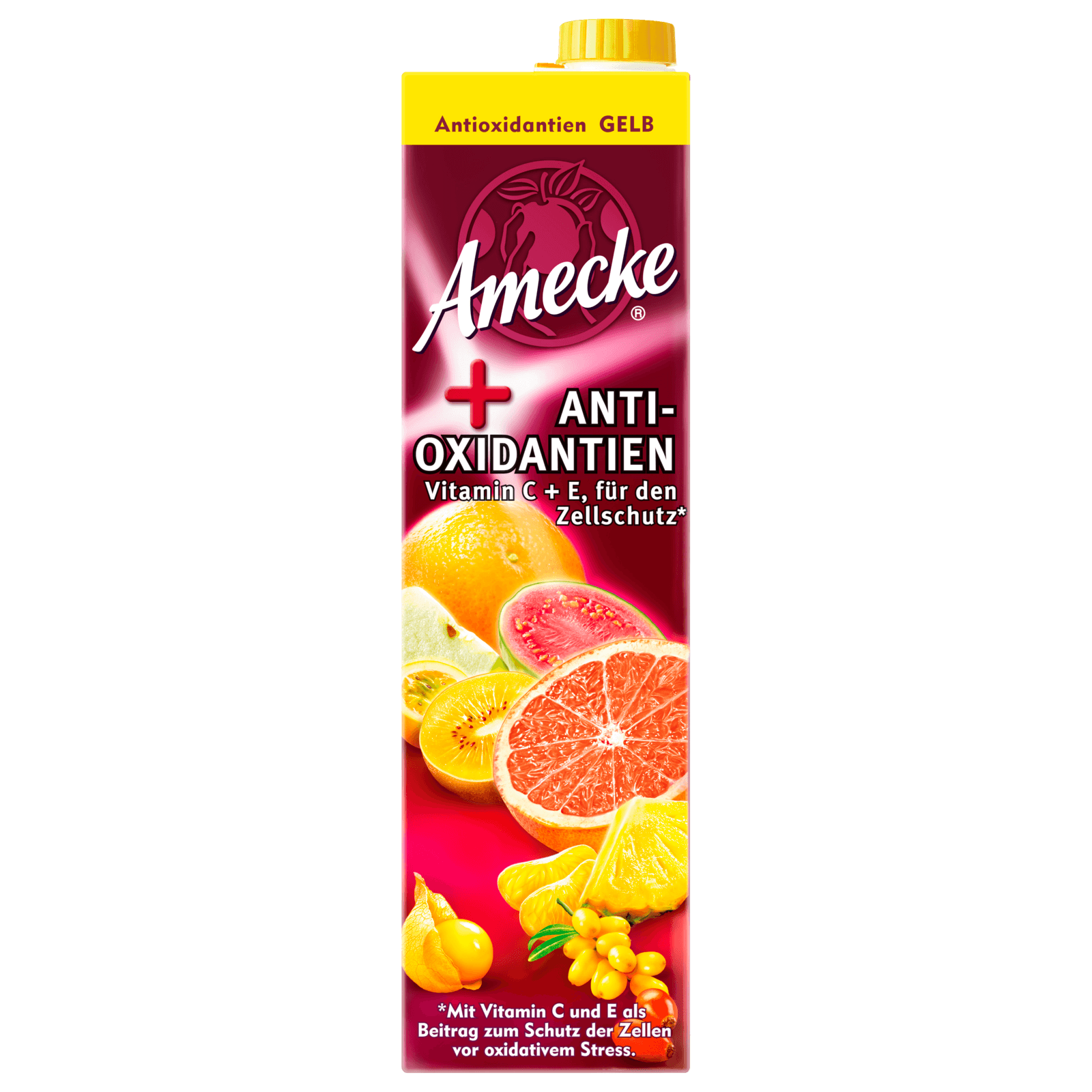 Amecke Mehrfruchtsaft +Antioxidantien gelb 1l