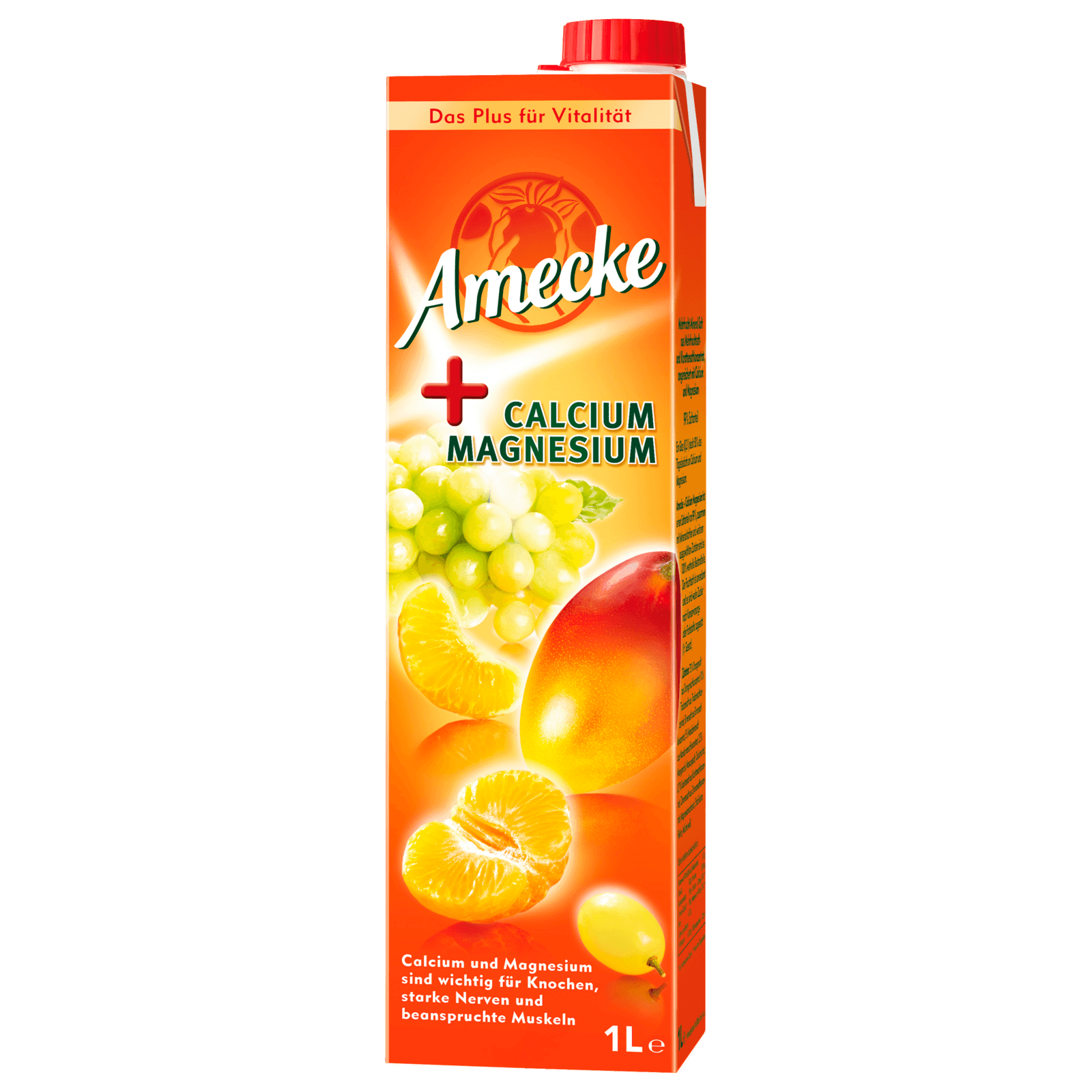 Amecke Mehrfruchtsaft +Calcium Magnesium 1l