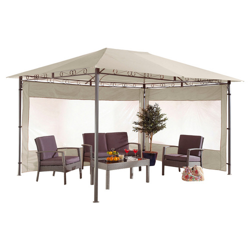 GRASEKAMP Ersatzdach »Antik«, BxT: 397 x 397cm, beige, Polyester