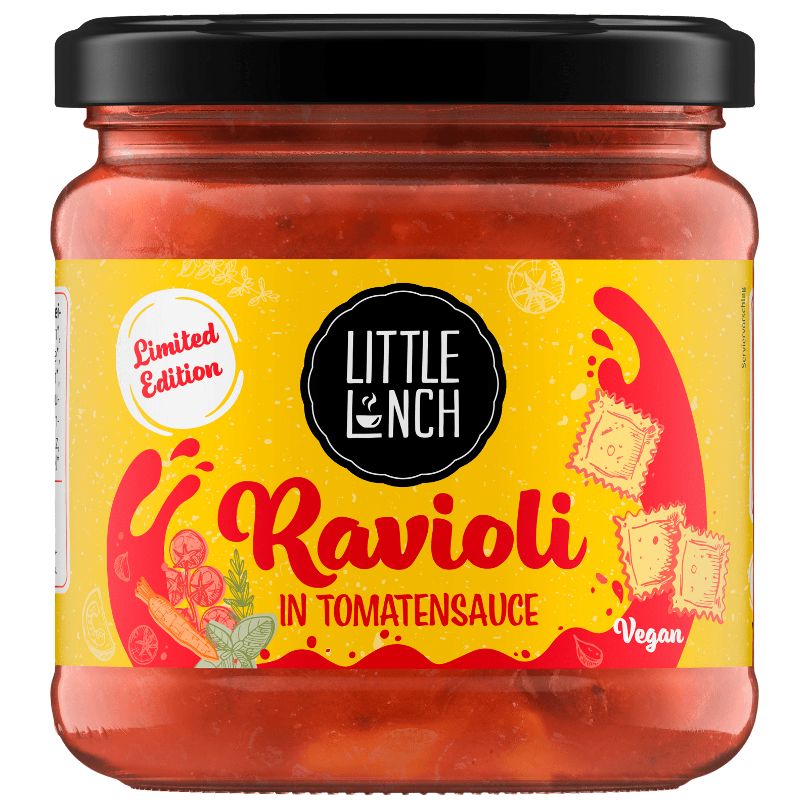 Little Lunch Bio Ravioli in Tomatensauce vegan 350g