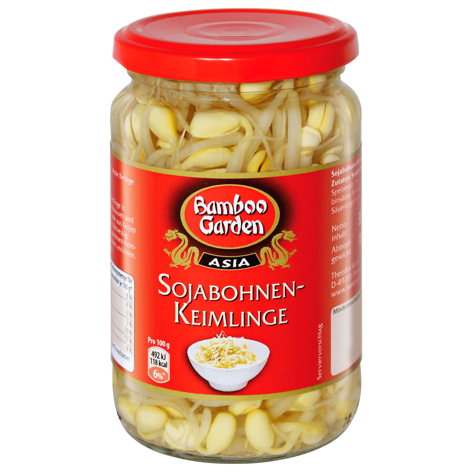 Bamboo Garden Sojabohnenkeimlinge 160g