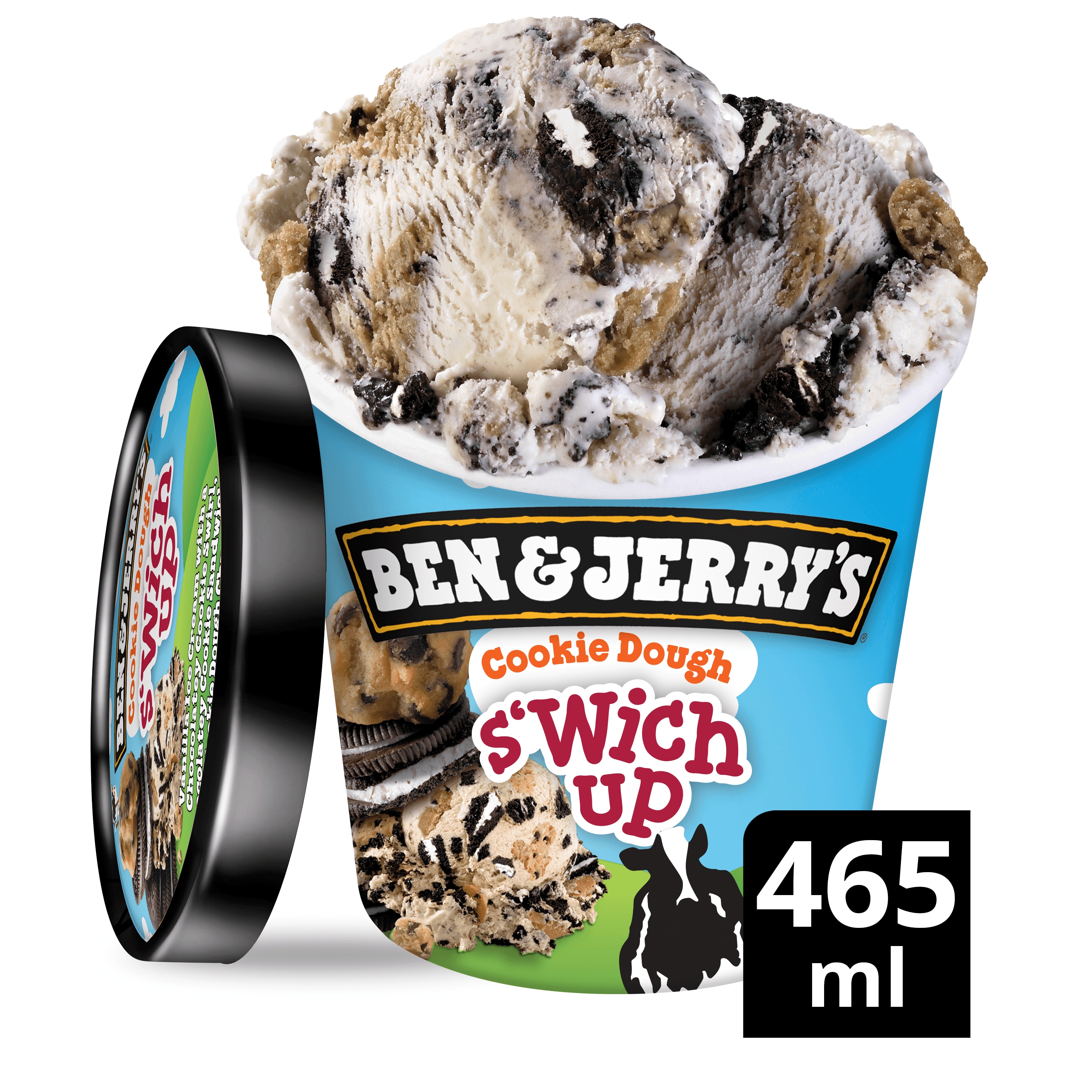 Ben & Jerry's Eis Cookie Dough S'Wich Up 465ml