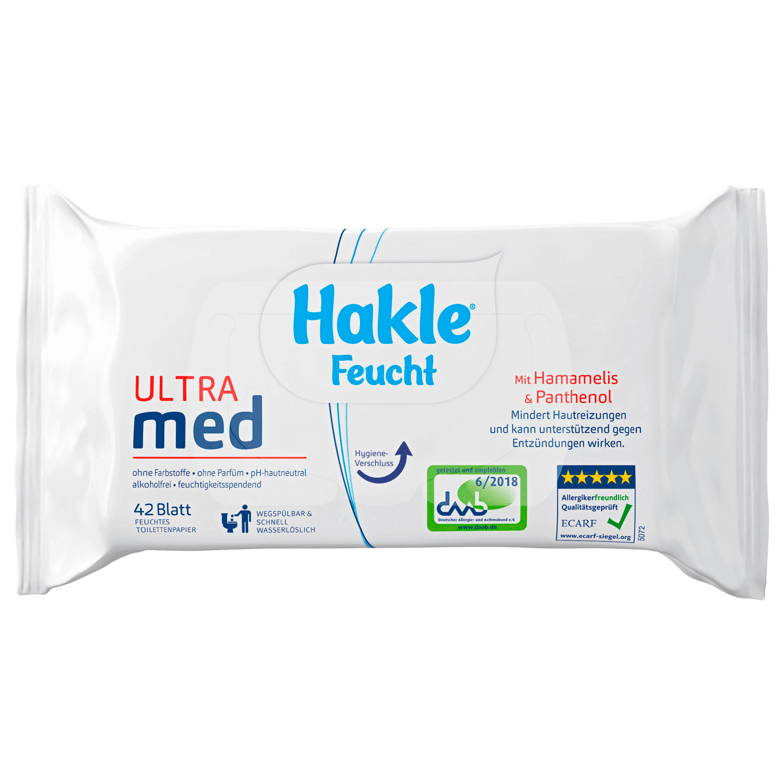 Hakle Feucht Ultra Med 42 Stück