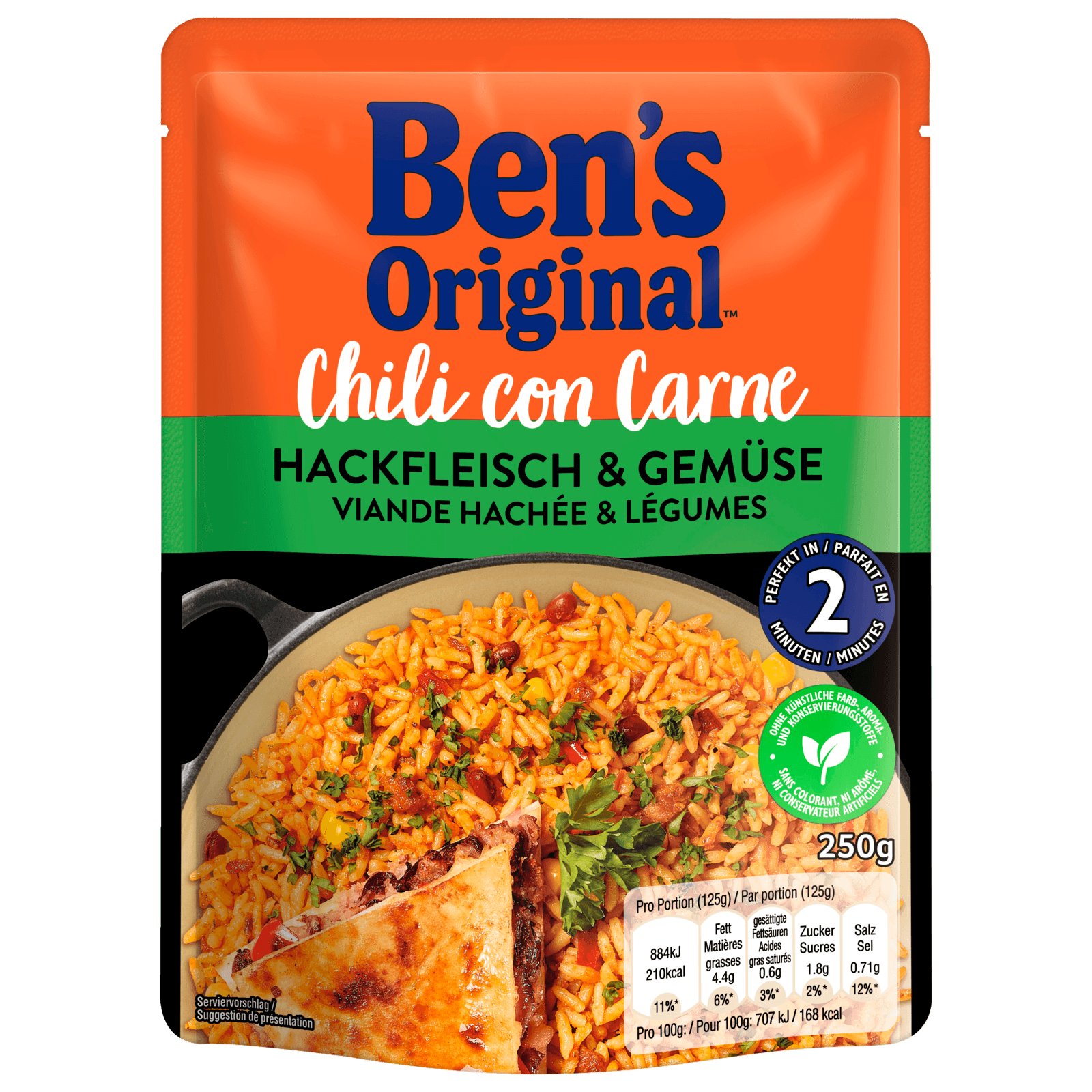 Ben's Original Express Chili Con Carne mexikanisch mild 250g