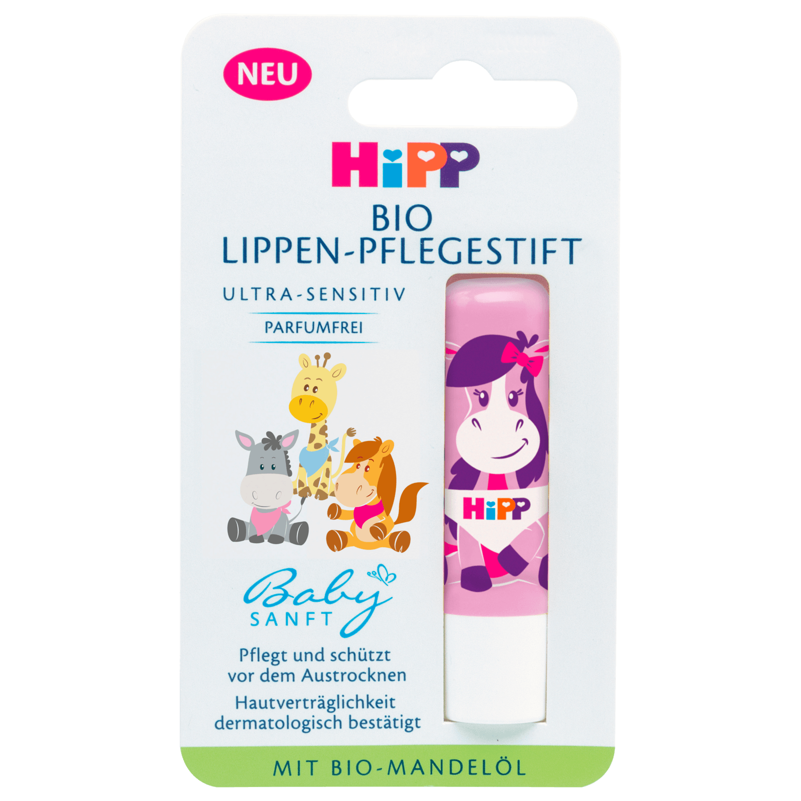 Hipp Bio Lippen-Pflegestift 4,8g