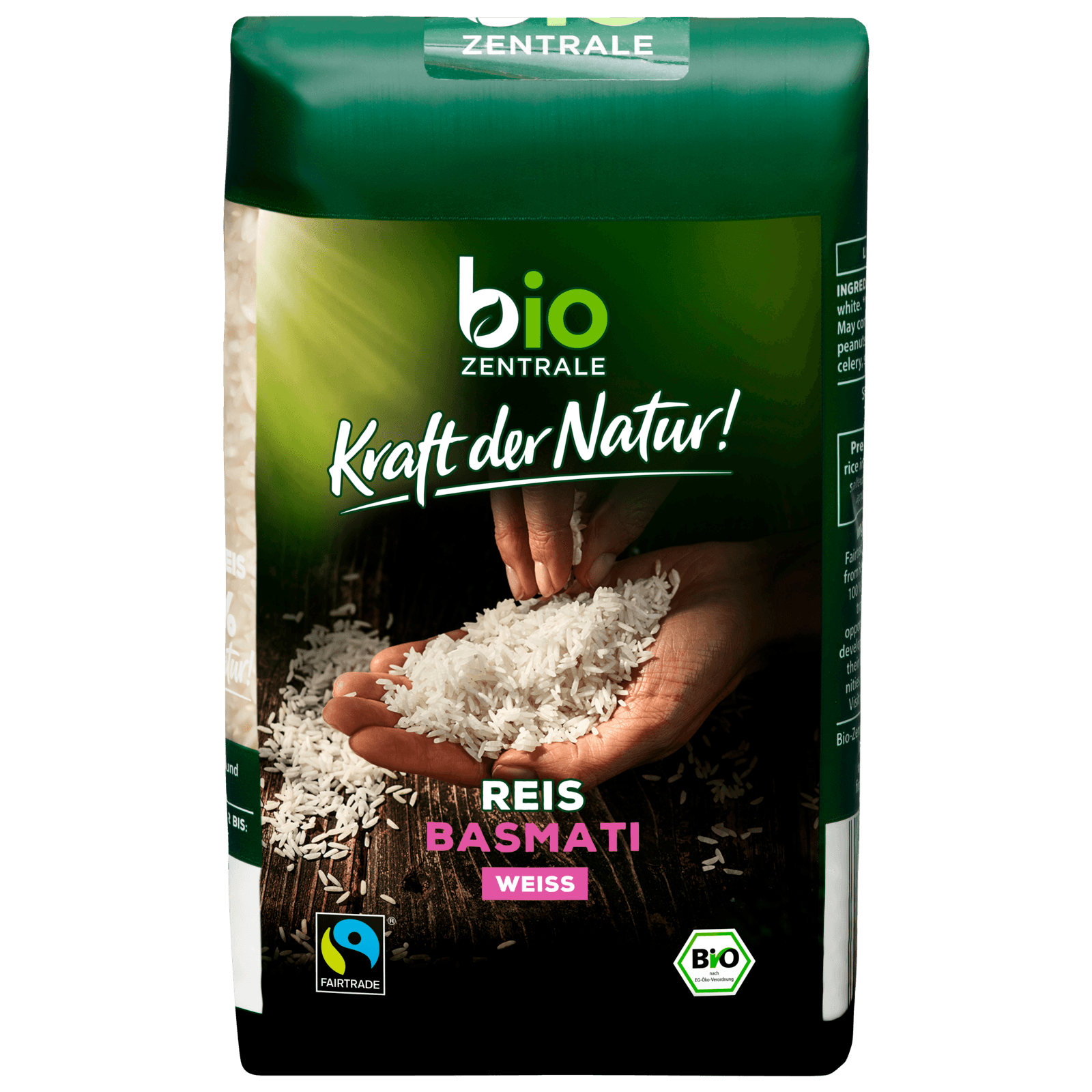 Biozentrale Bio Basmatireis weiß 500g