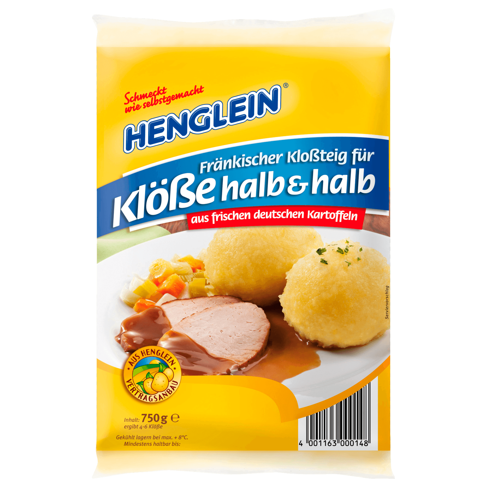 Henglein Kloßteig Fränkische Art 750g