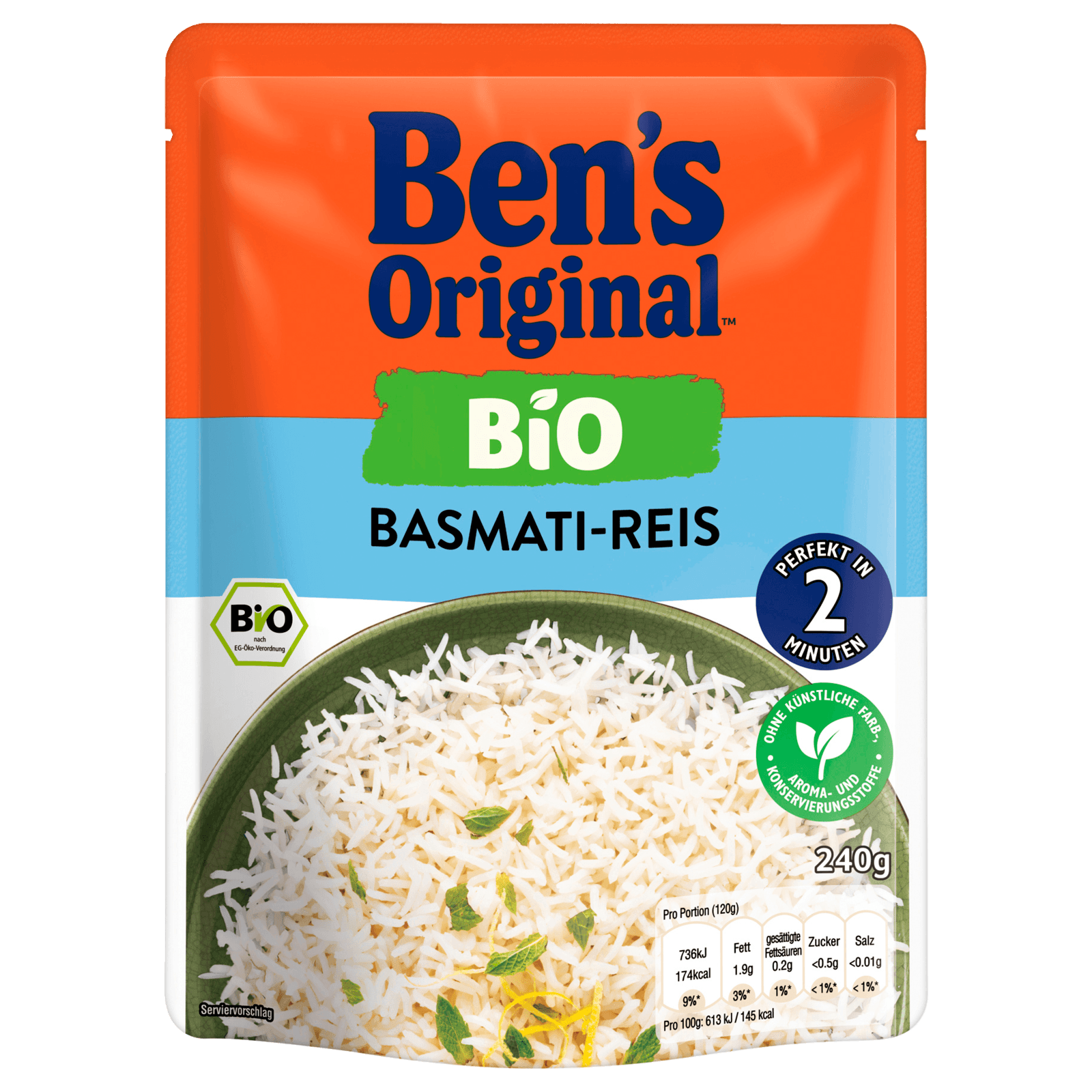 Ben's Original Express Bio Basmati-Reis 240g