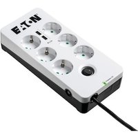 EATON Protection Box 8 Tel@ USB DIN Steckdosenleiste weiß