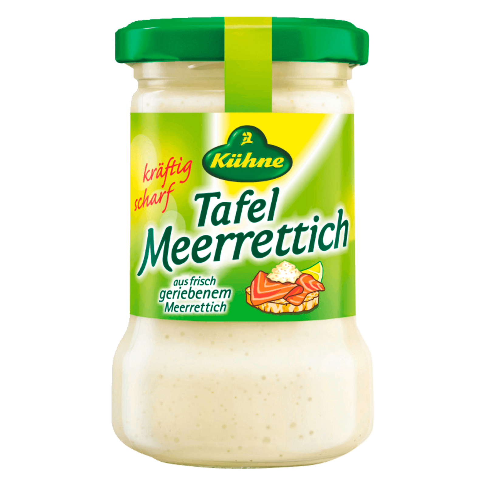Kühne Tafel-Meerrettich kräftig-scharf 140g