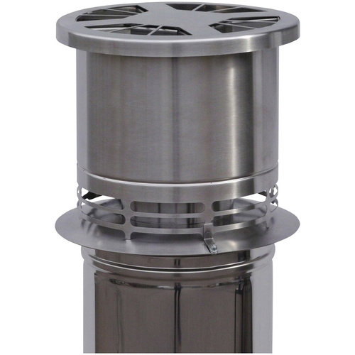 ADURO Schornstein »DraftOptimizer«, Ø 39 mm - silberfarben