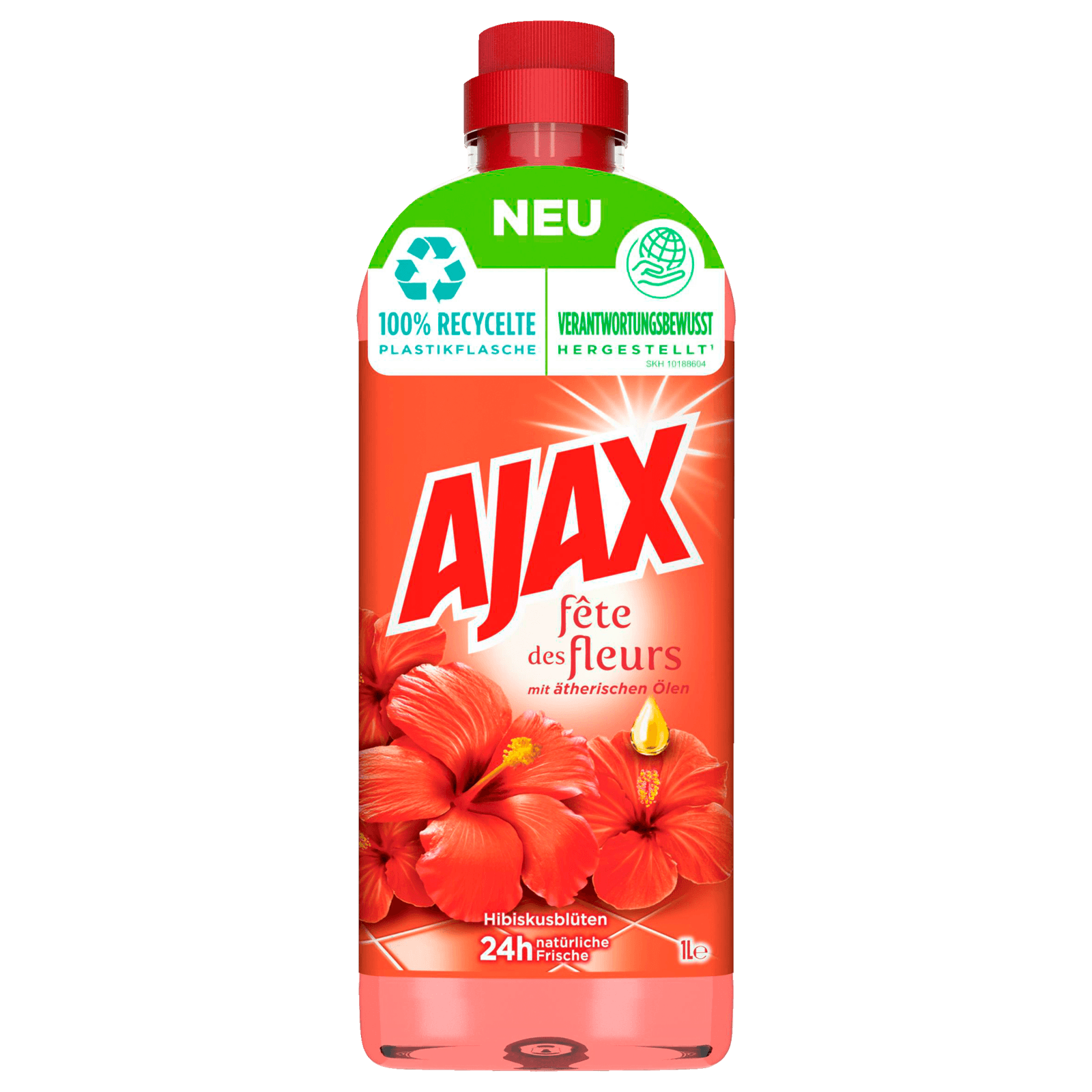 Ajax Allzweckreiniger Hibiskusblüten 1l