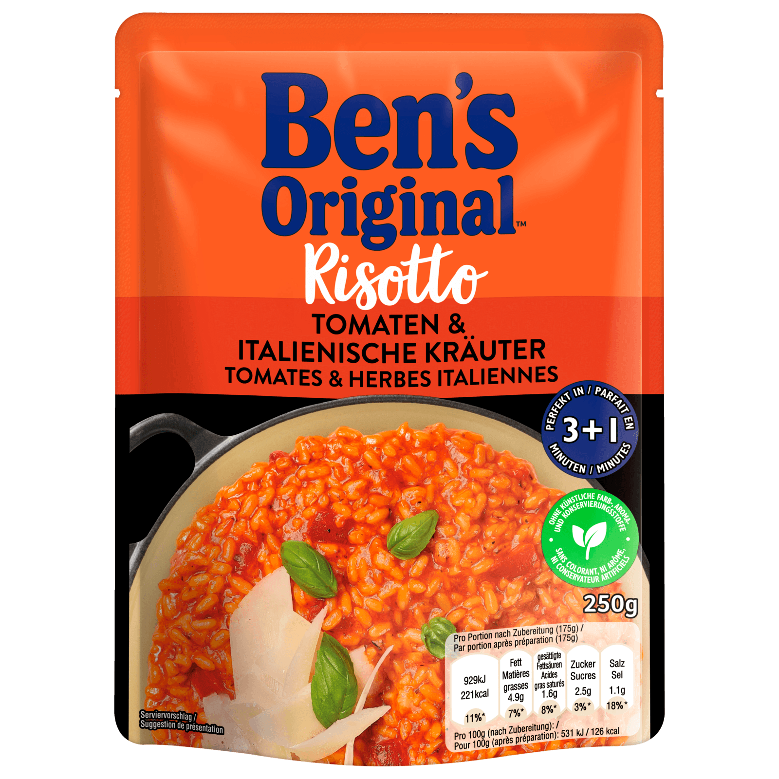 Ben's Original Express Risotto Tomate & italienische Kräuter 250g