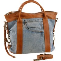 A.S.98 Handtasche, mit Details aus Leder