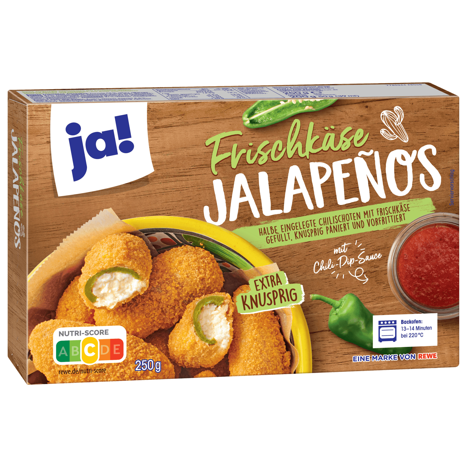 ja! Frischkäse Jalapenos 250g