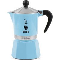BIALETTI Espressokocher "Rainbow", 0,13 l Kaffeekanne, Aluminium