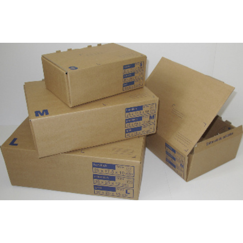 PACK POINT Versandkarton, BxHxL: 25 x 15 x 40 cm, Pappe - braun