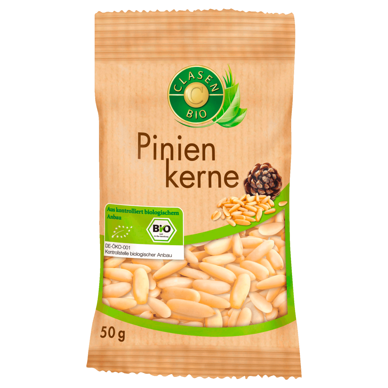 Clasen Bio Pinienkerne 50g