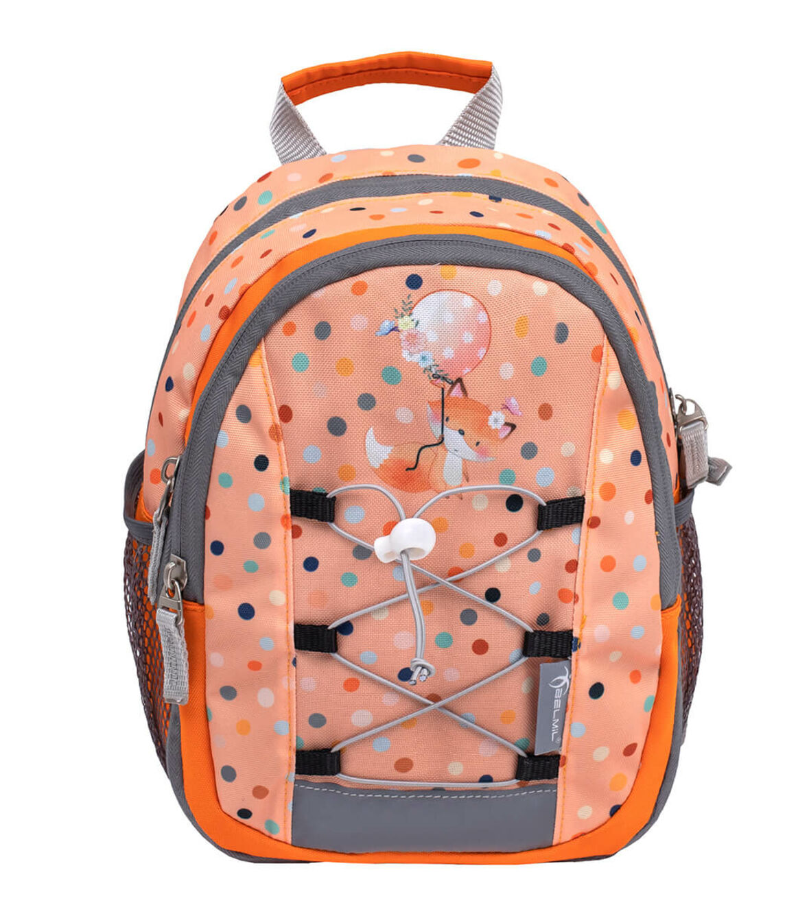 Belmil Kindergartenrucksack Mini Kiddy Foxy Dream orange