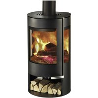 ADURO Kaminofen »Aduro 9.6«, Stahl, 6 kW, BxHxT: 50 x 90 x 44,7 cm, rund - schwarz