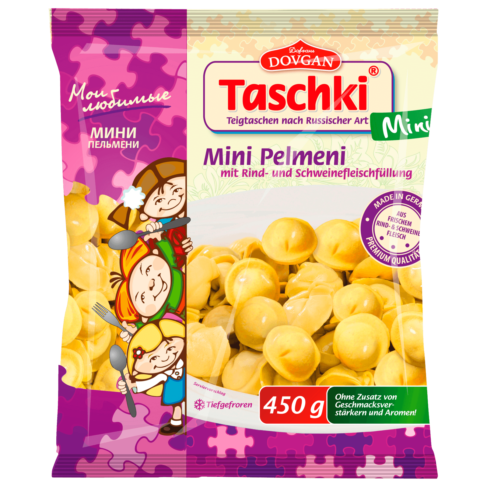 Dovgan Bunte Mini Pelmeni 450g