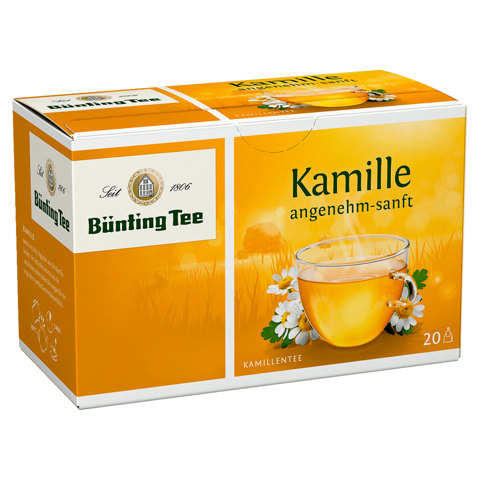 Bünting Tee Kamille Classic 50g, 20 Beutel