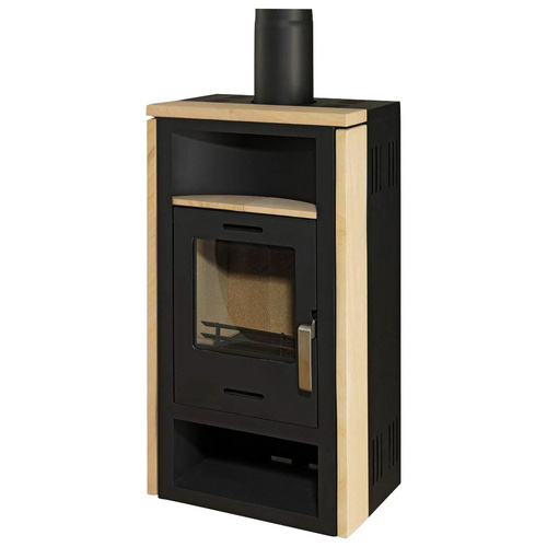 accente Kaminofen »Aldebaran«, Sandstein, 7,5 kW, BxHxT: 54 x 104 x 37 cm, rechteckig - beige