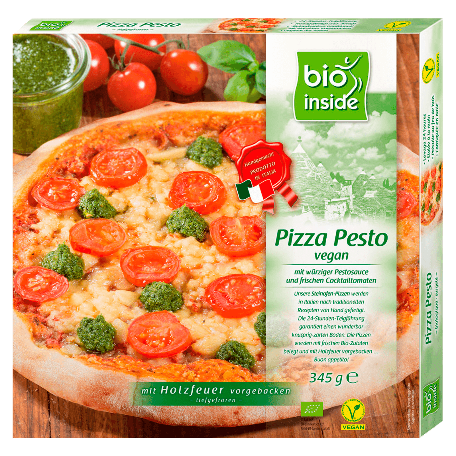 Bio Inside Bio Pizza Pesto vegan 345g