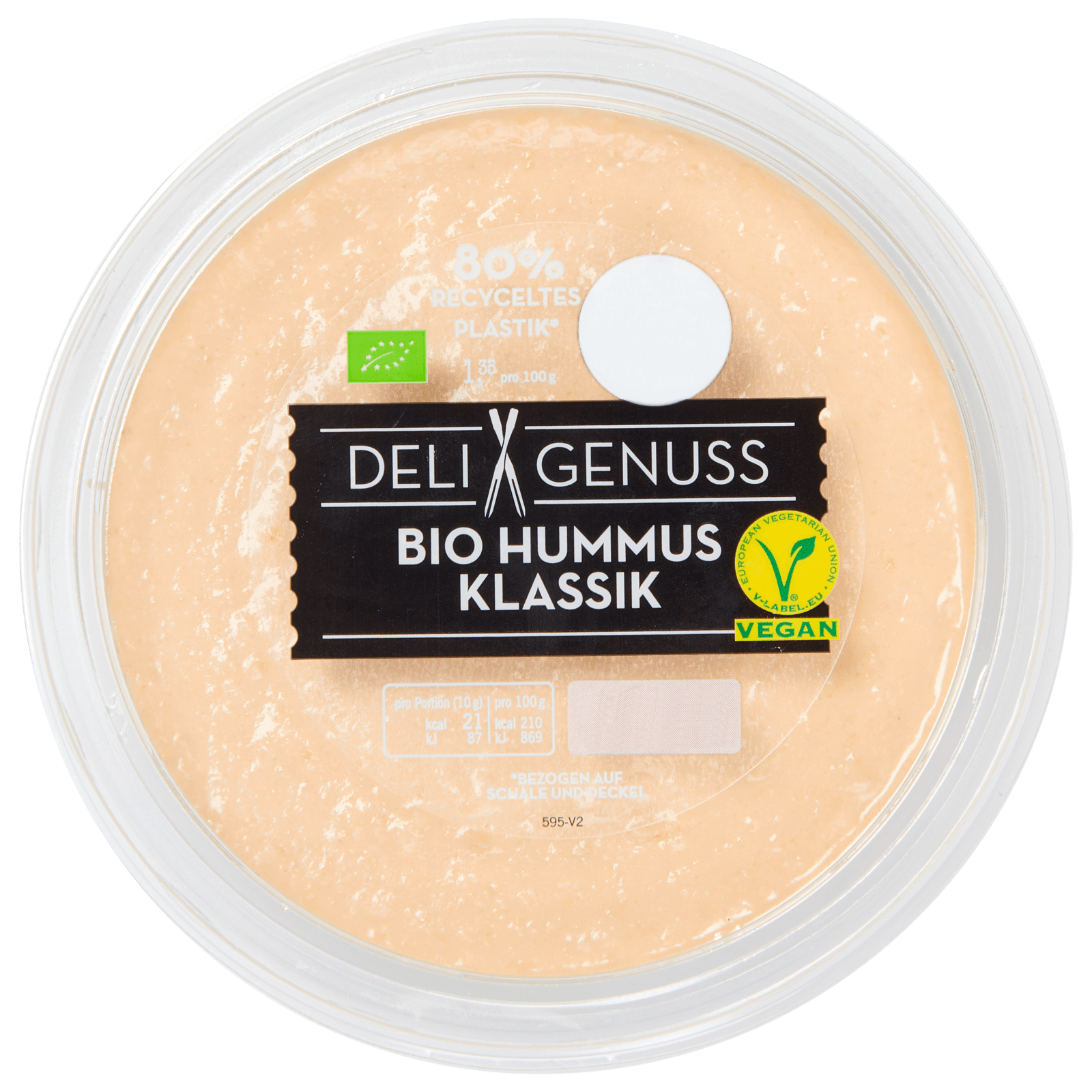 Deli Genuss Bio Hummus Klassik 200g